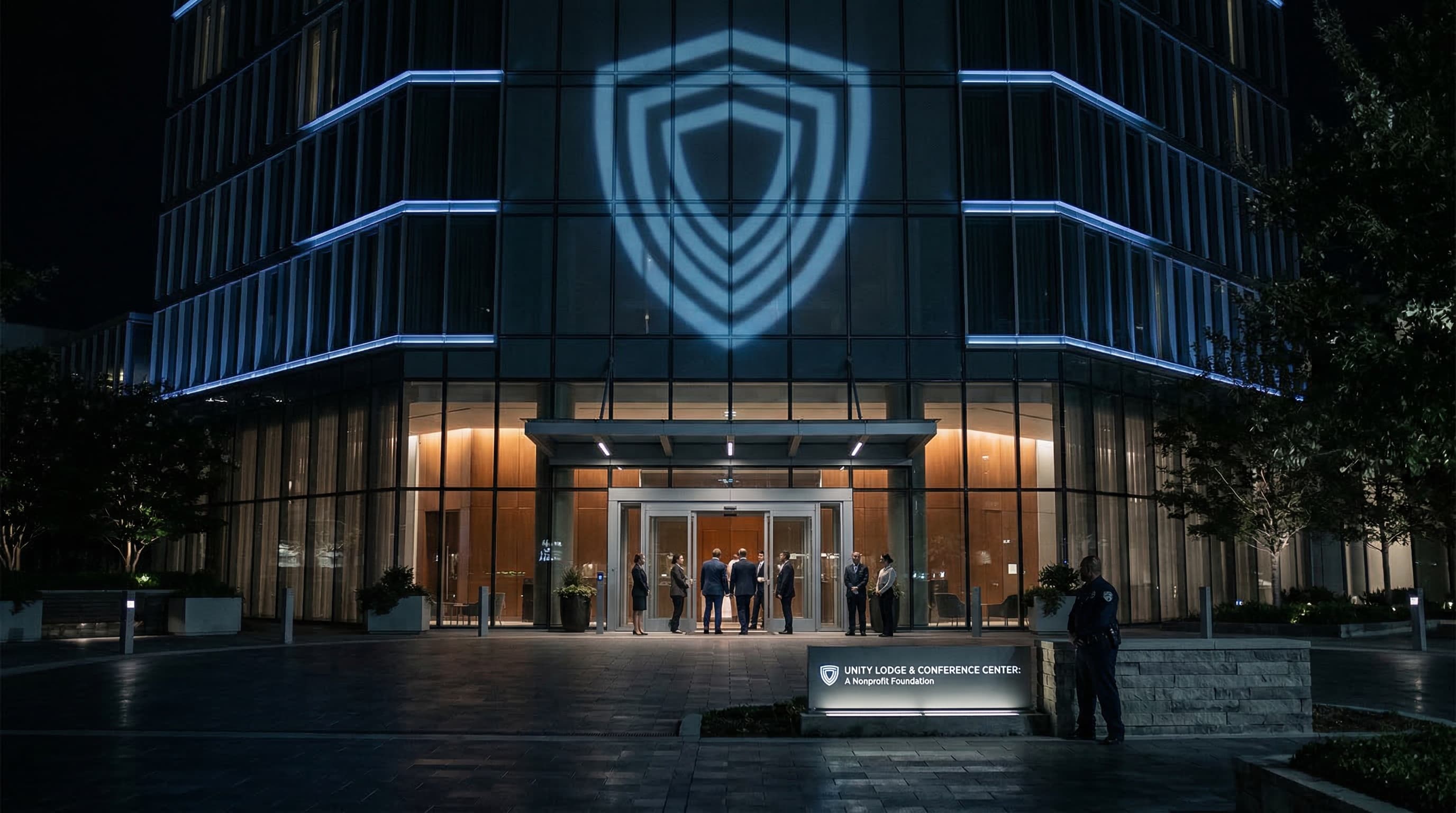 Commercial lodging property prepared for guest and staff safety